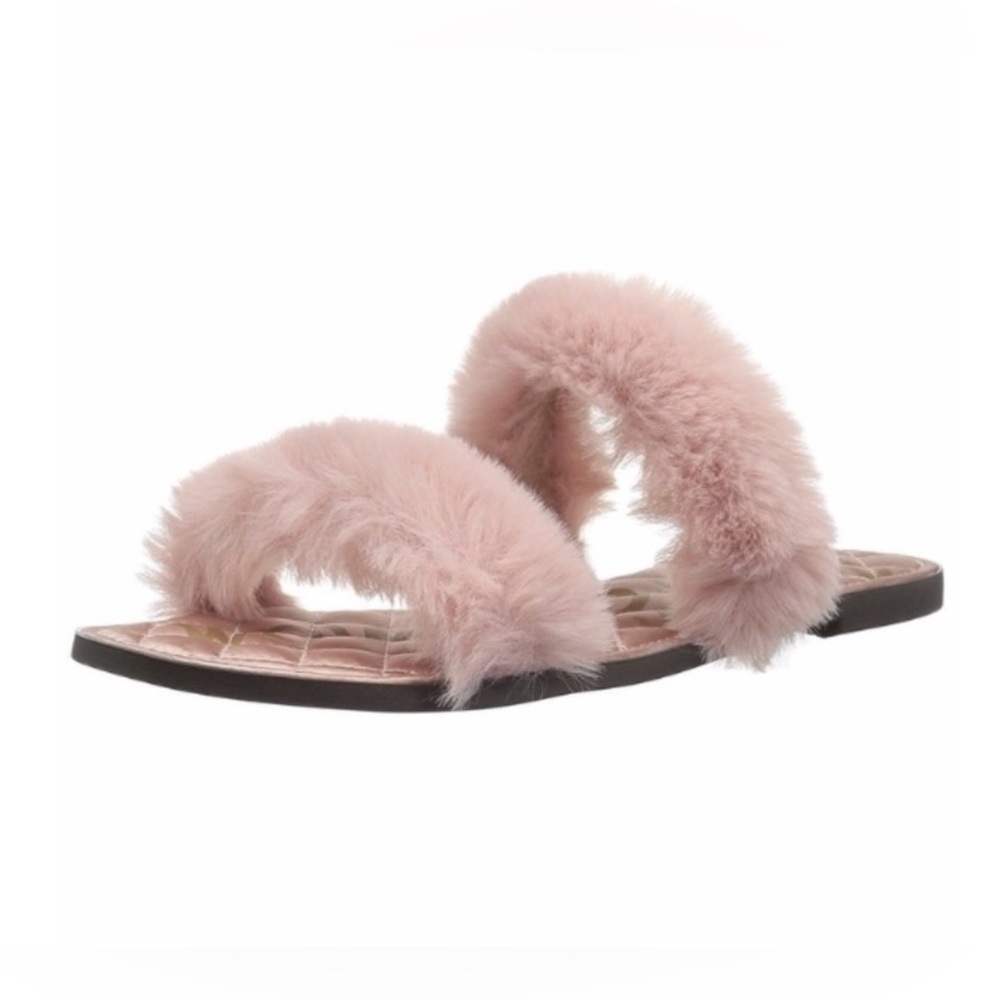 Sam Edelman Fur Flat Sandal